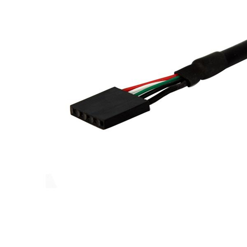 Miniatura 2 de Cable USB StarTech.com Cable de 91cm USB 2.0 para Montaje en Panel conexión a Placa Madre IDC 5 Pines - Hembra USB A, 0.9 m, Negro