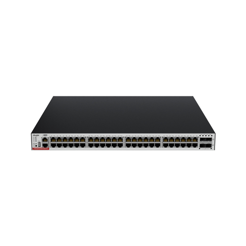 Switch Ruijie Networks RG-CS83-48GT4XS-PD Gestionado, L3, RJ-45 48, Gigabit Ethernet (10/100/1000), 1U, Gris
