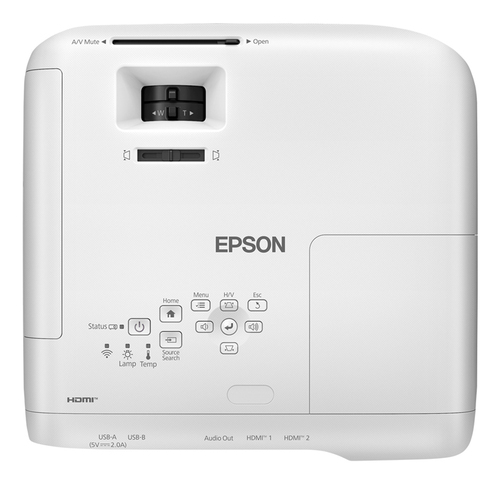 Miniatura 3 de Proyector Epson PowerLite FH54+ 3LCD, 4100 lúmenes ANSI, 1080p (1920x1080), bocinas, Blanco