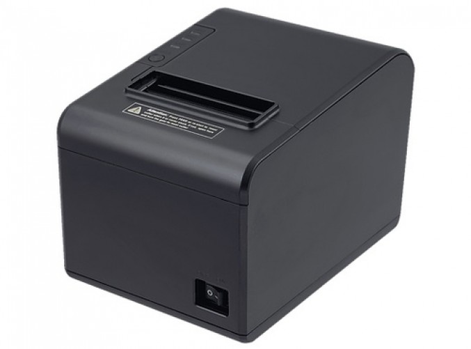 Impresora de recibo Evotec EV-3005 Térmico, Impresora de TPV, Alámbrico, USB, Negro
