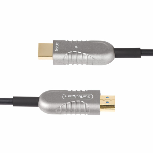 Miniatura 4 de Cable Hdmi StarTech.com 8K-A-50F-HDMI-CABLE 15.2 m, 48 Gbit/s, Negro, Plata