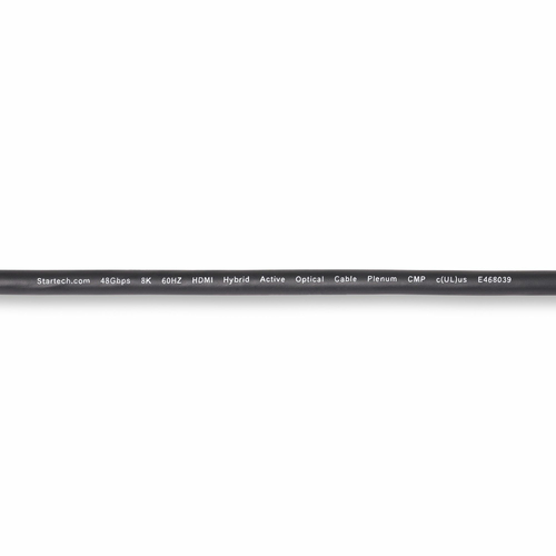 Miniatura 2 de Cable Hdmi StarTech.com 8K-A-50F-HDMI-CABLE 15.2 m, 48 Gbit/s, Negro, Plata