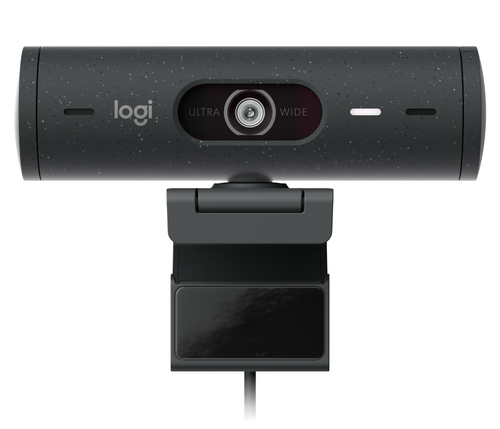 Miniatura 2 de Cámara web Logitech Brio 500 4 MP, 1920 x 1080 Pixeles, 60 fps, Micrófono, USB, Grafito