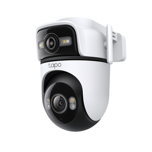 Cámara IP TP-Link Tapo Tapo C545D 3 MP, Esférico, Wifi, MicroSD, Exterior, IP66, Blanco