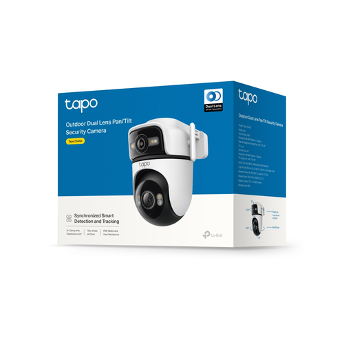 Miniatura 3 de Cámara IP TP-Link Tapo Tapo C545D 3 MP, Esférico, Wifi, MicroSD, Exterior, IP66, Blanco