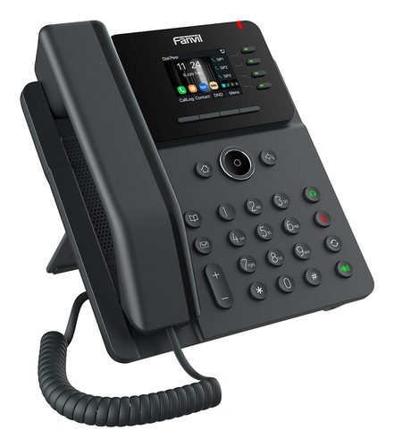Miniatura 2 de Teléfono Ip Fanvil V61W Terminal con conexión por cable, PoE, 4 líneas, Negro