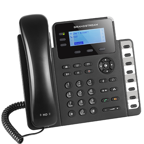 Miniatura 4 de Teléfono Ip Grandstream Networks GXP1630 Terminal con conexión por cable, PoE, 3 líneas, Negro, Gris