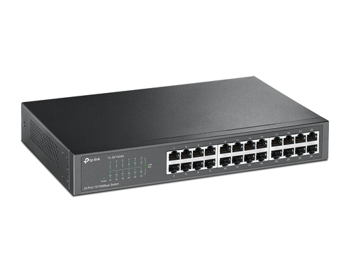 Miniatura 4 de Switch TP-Link TL-SF1024D No administrado, RJ-45 24, Fast Ethernet (10/100), Gris