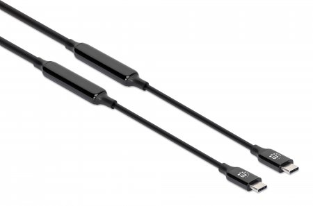Miniatura 5 de Cable USB Manhattan 355964 USB C a USB C, Negro
