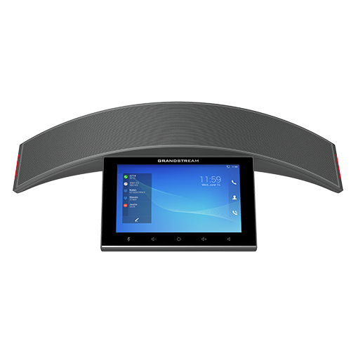 Tela©fono - Audioconferencias IP Android 10, 12 la­neas SIP con 12 cuentas, pantalla ta¡ctil  8", puertos Gigabit, Wi-Fi, Bluetooth, PoE, codec Opus, IPV4/IPV6 con gestia³n en la nube GDMS