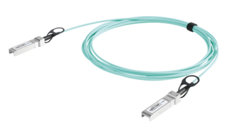 Cable AOC SFP+ / 1 & 10 Gbps / Fibra a?ptica Activa / 15 m (49.2 ft)