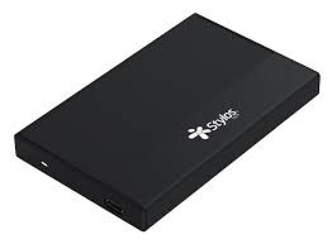 Enclosure Stylos STEN251B 2.5 Pulgadas Interfaz Tipo C, Gabinete para SSD y HDD de 2.5 Pulgadas con un grosor de 9.5 mm Soporta protocolo de transporte UAS