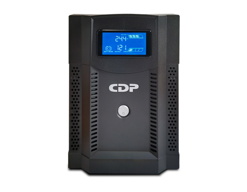 Miniatura 4 de No Break CDP UPRS1508 1.5 kVA / 1050 W, Entrada 145 V, 8 salidas AC, Negro