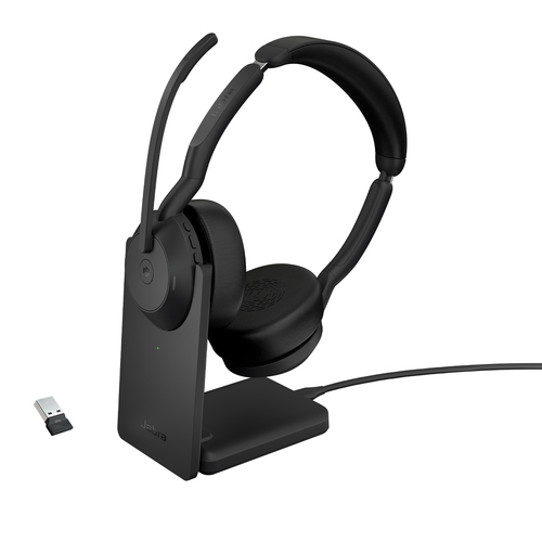 Audífonos Jabra Evolve2 55 Diadema, Inalámbrico, USB, Bluetooth