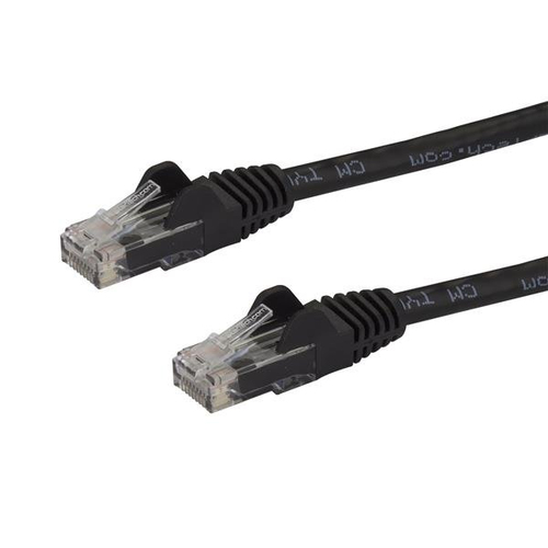 Patchcord StarTech.com Cat6, 2 m, U/UTP (UTP), Negro