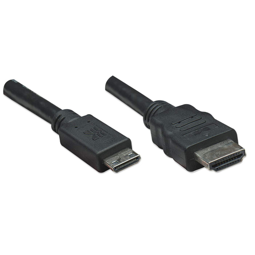 Miniatura 5 de Cable Hdmi Manhattan Cable HDMI de Alta Velocidad 1.8 m, 10.2 Gbit/s, Negro
