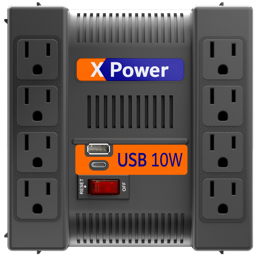 Miniatura 3 de Supresor de picos Complet XP900 450 W, 84 J, 60 Hz, Negro