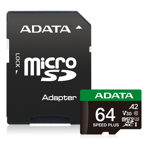 Miniatura 5 de Memoria ADATA Speed Plus 64 GB, Velocidad 160 MB/s, Clase 10