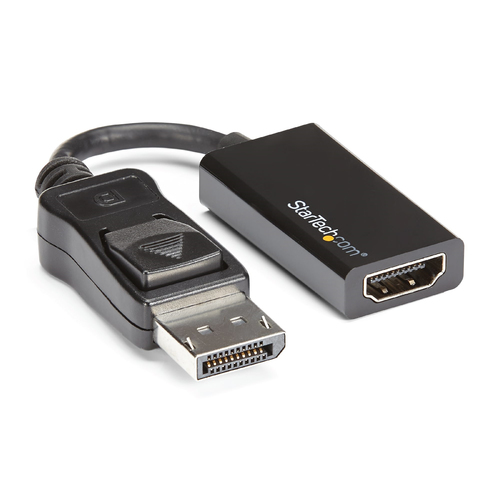 Adaptador vídeo StarTech.com DisplayPort a HDMI, 0.215 m, Negro