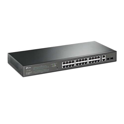 Miniatura 3 de Switch TP-Link TL-SG1428PE Gestionado, L2, RJ-45 26, Gigabit Ethernet (10/100/1000), (PoE +) 24, 1U, Negro