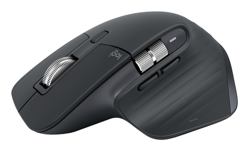 Miniatura 3 de Mouse Logitech MX Master 3S Óptico, 7 Botones, 8000 DPI, Bluetooth, 10 m, Grafito