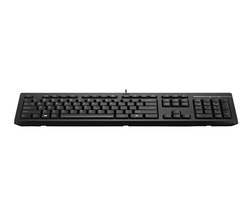 Miniatura 3 de Teclado HP 125, Alambrico, USB, Negro