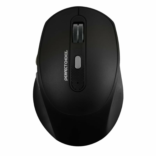 Mouse Perfect Choice PC-045144 6 Botones, 1600 DPI, RF inalámbrico, 10 m, Negro