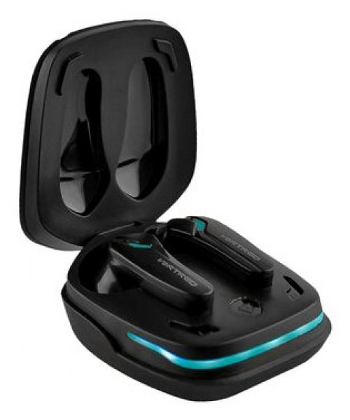 Audífonos Vortred V-930174 Intra auditivo, Inalámbrico, USB, Bluetooth, Negro
