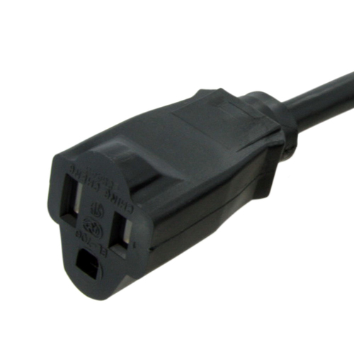 Miniatura 5 de Cables de poder StarTech.com Macho, Hembra 1.8 m, Negro