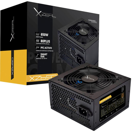 Miniatura 2 de Fuente de Poder XZEAL XZ650 650 W, ATX 80 PLUS Bronze
