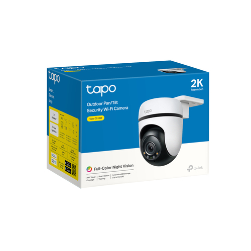 Miniatura 2 de Cámara IP TP-Link Tapo Tapo C510W 3 MP, Torreta, Wifi, MicroSD, Interior y exterior, IP65, Blanco, Negro