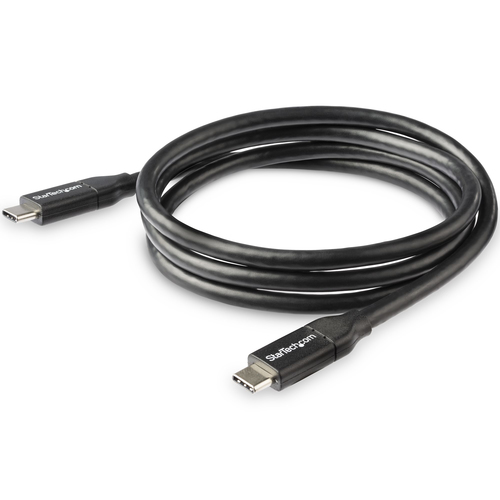 Miniatura 4 de Cable USB StarTech.com USB C a USB C, 480 Mbit/s, Negro