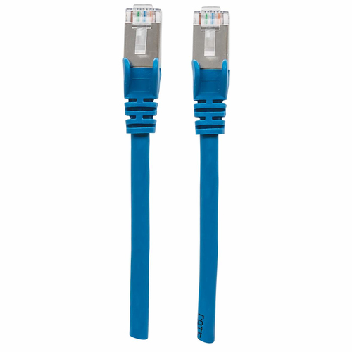 Miniatura 3 de Patchcord Intellinet Cat6a, 7.5 m, S/FTP (S-STP), Azul