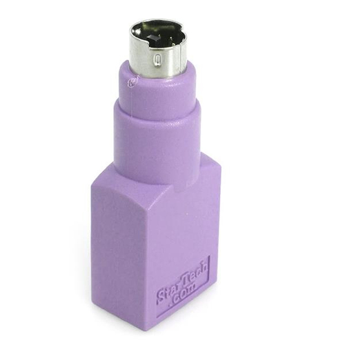 Adaptador StarTech.com PS/2 a USB A, Violeta