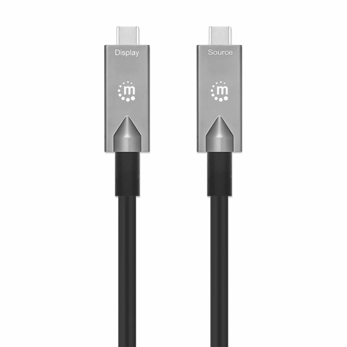 Miniatura 4 de Cable USB Manhattan 356428 USB C a USB C, 10000 Mbit/s, Negro