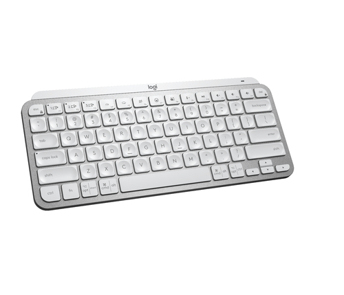 Miniatura 5 de Teclado Logitech MX Keys Mini Español, Inalámbrico, RF inalámbrico + bluetooth, Interruptor de llave de tijera, Gris