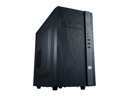 Gabinete Cooler Master N200, Mini-Tower, Micro-ATX, Mini-ITX, 2x Ventiladores, Negro
