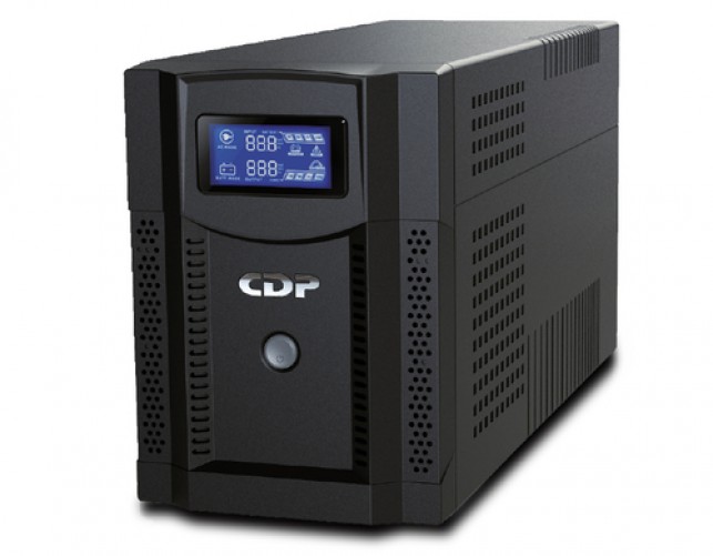 No Break CDP UPRS1508 1.5 kVA / 1050 W, Entrada 145 V, 8 salidas AC, Negro
