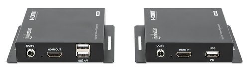 Miniatura 4 de EXTENSOR Manhattan 208413 Transmisor y receptor AV, 1920 x 1080, 1HDMI, Hasta 120 m, Negro