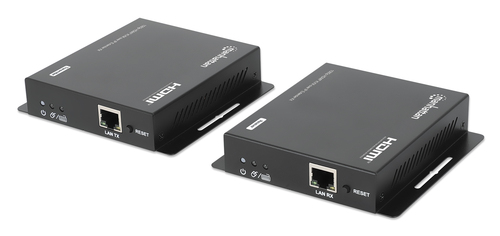 Miniatura 3 de EXTENSOR Manhattan 208413 Transmisor y receptor AV, 1920 x 1080, 1HDMI, Hasta 120 m, Negro