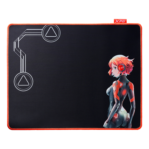 Mousepad XPG BATTLEGROUND L-BK OGCWW, caucho antiderrapante,, edicion mera (BATTLEGROUND L-BK/OGCWW) Negro