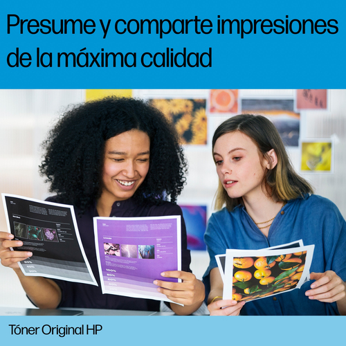 Miniatura 3 de Tóner HP Original, Cian, Rendimiento estándar