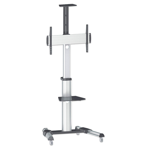Miniatura 5 de Soporte Manhattan Hasta 70", VESA max. 600 x 400 mm, 50 kg, Negro, Plata