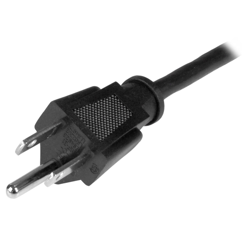 Miniatura 3 de Cables de poder StarTech.com Macho, Hembra 125 V, 0.9 m, Negro