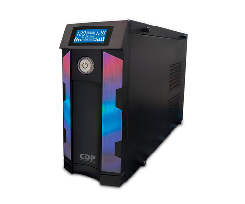 Miniatura 5 de No Break CDP GSMART1516B 1.5 kVA / 900 W, 210 J, Entrada 149 V, 16 salidas AC, Negro