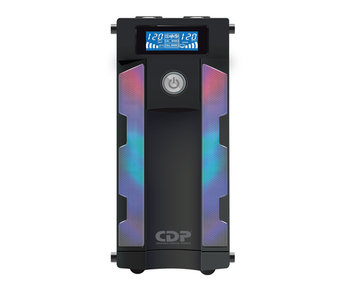 Miniatura 4 de No Break CDP GSMART1516B 1.5 kVA / 900 W, 210 J, Entrada 149 V, 16 salidas AC, Negro