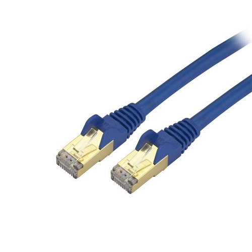 Patchcord StarTech.com Cat6a, 1.5 m, Azul