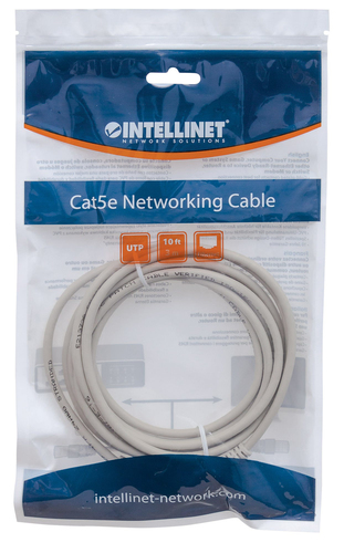 Miniatura 3 de Patchcord Intellinet Cable de red Cat6, UTP Cat6, 7.5 m, U/UTP (UTP), Gris