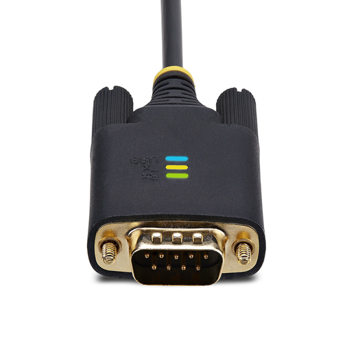 Miniatura 2 de Adaptador StarTech.com 2P6FFC-USB-SERIAL USB-A a 2 x DB-9 RS-232, Negro, Gris
