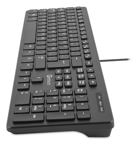 Miniatura 5 de Teclado Getttech GGK-ESMWR-01 Alámbrico, USB, Negro